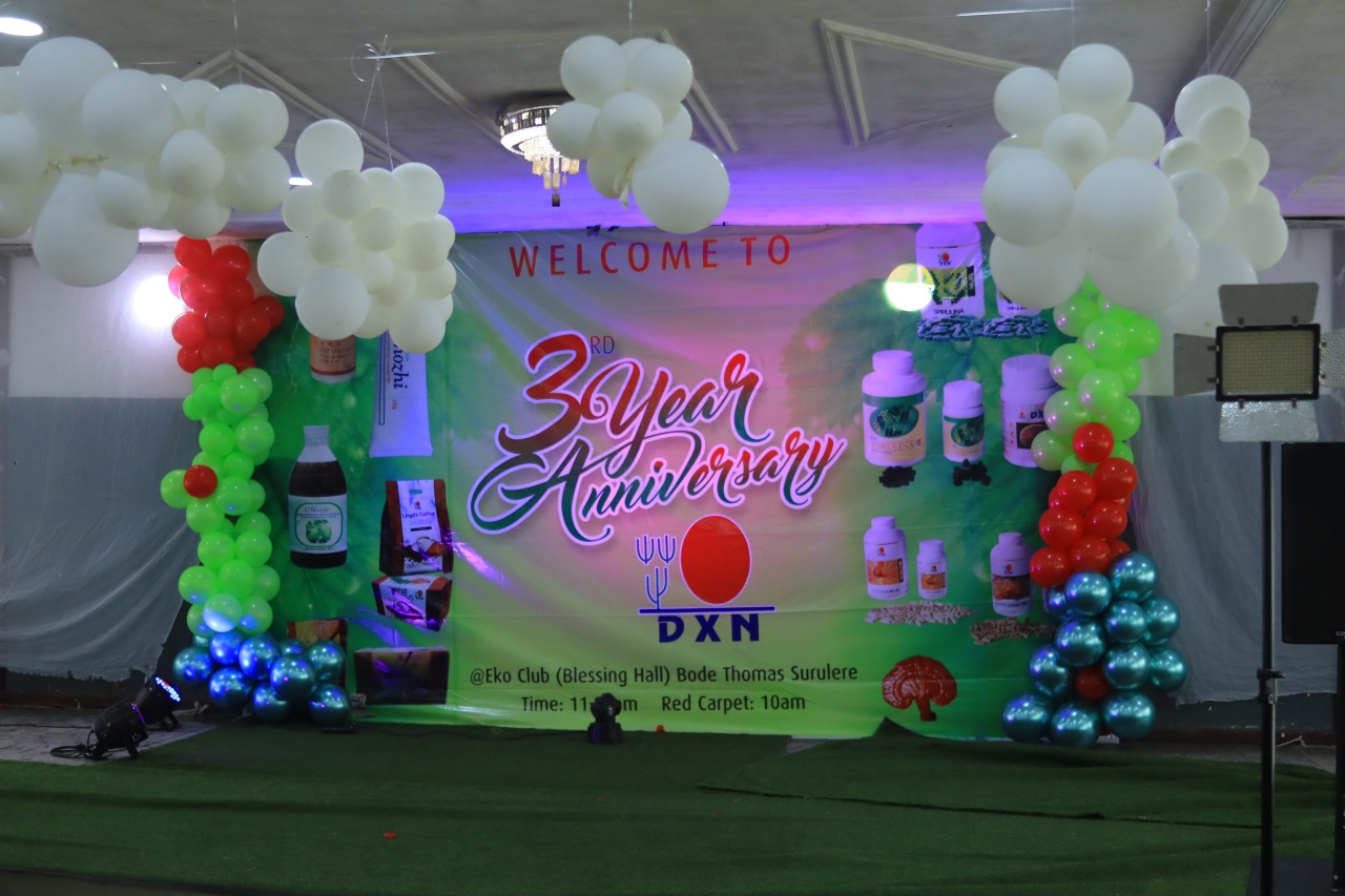 DXN Nigeria's 3rd Anniversary Celebration on 30th November 2022