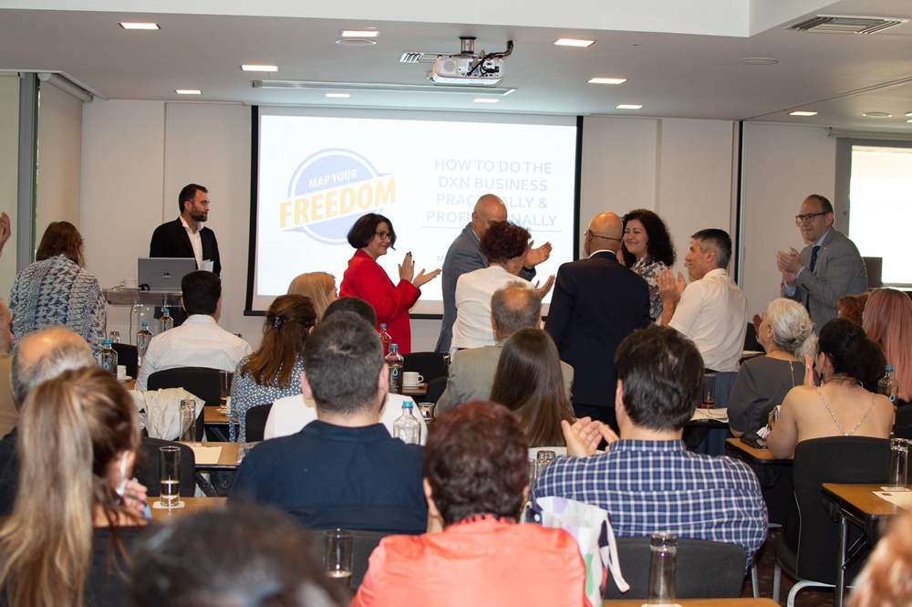 DXN Greece - Training Seminar at Thessaloniki by CA Mr. Fatemi Ghani and Mr. Jijith on 23<sup>rd</sup> May 2022