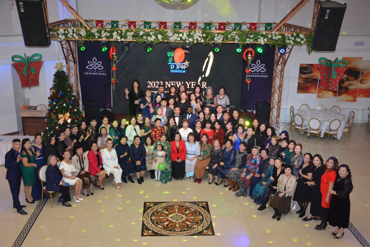 DXN Mongolia New year and Christmas celebration on Dec 2022