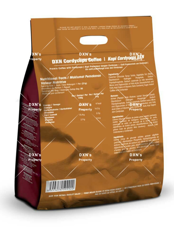 DXN Cordyceps Coffee 3 in 1