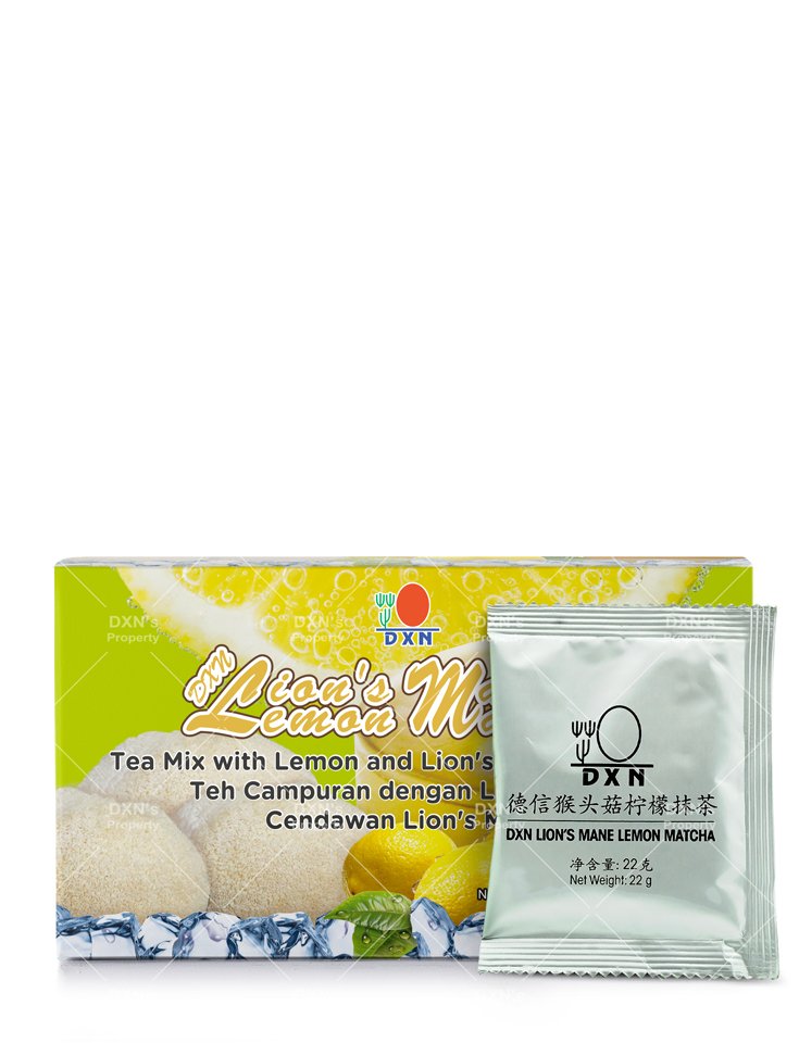 DXN Lion's Mane Lemon Matcha