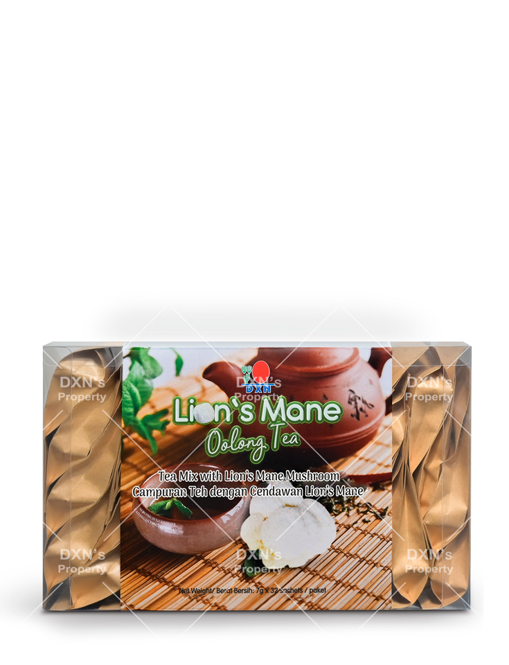 DXN Lingzhi Oolong Tea & DXN Lion's Mane Oolong Tea