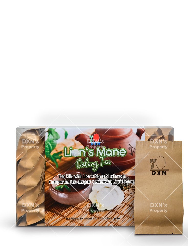 DXN Lingzhi Oolong Tea & DXN Lion's Mane Oolong Tea