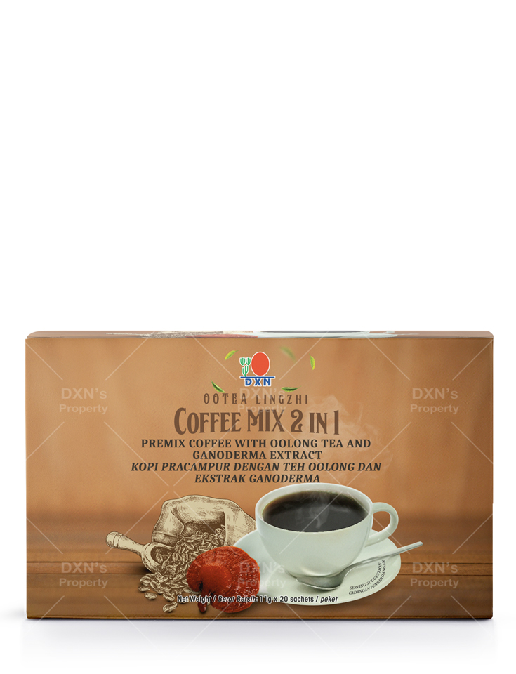 DXN Ootea Lingzhi Coffee Mix 2 in 1