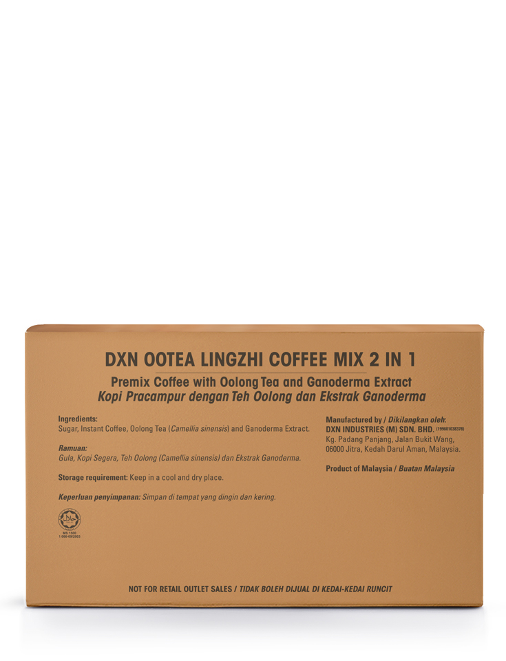 DXN Ootea Lingzhi Coffee Mix 2 in 1