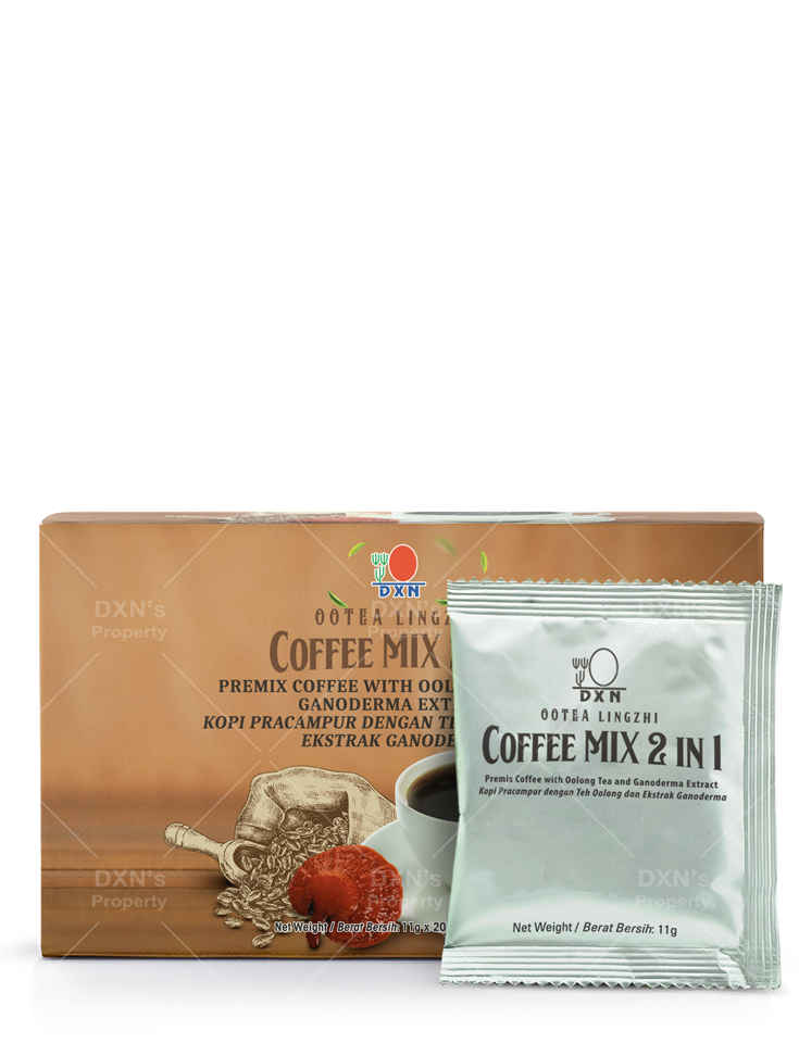 DXN Ootea Lingzhi Coffee Mix 2 in 1