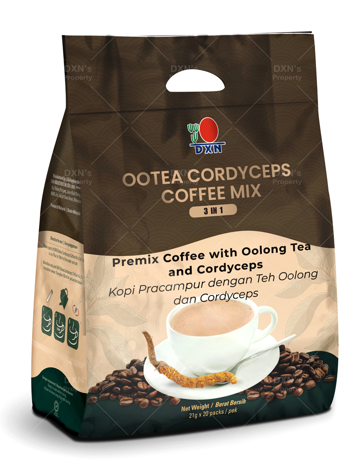 DXN Ootea Cordyceps Coffee Mix 3 in 1