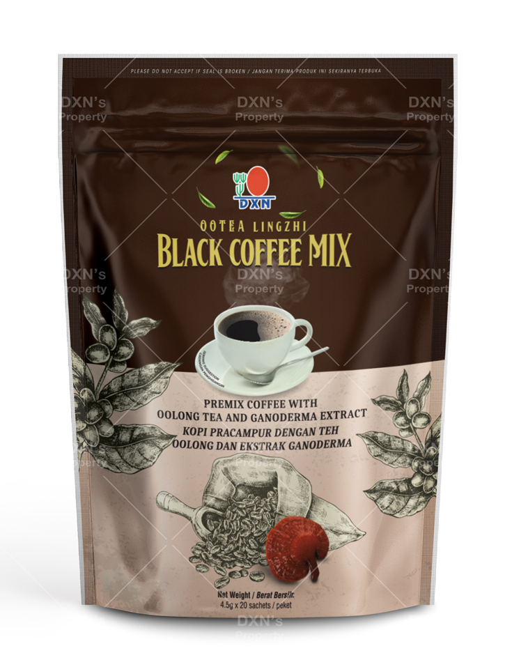 DXN Ootea Lingzhi Black Coffee Mix