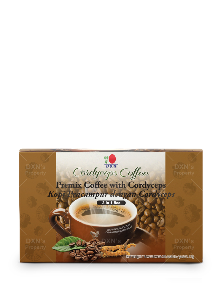 DXN Cordyceps Coffee 3 in 1 Neo